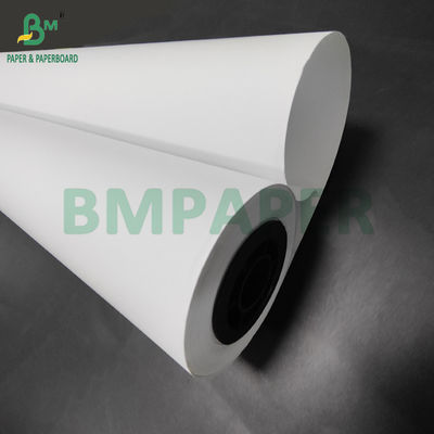 24 lb 40 lb Mat Coated Bond Paper Untuk Percetakan Teknik 36' x 100ft 2' Core