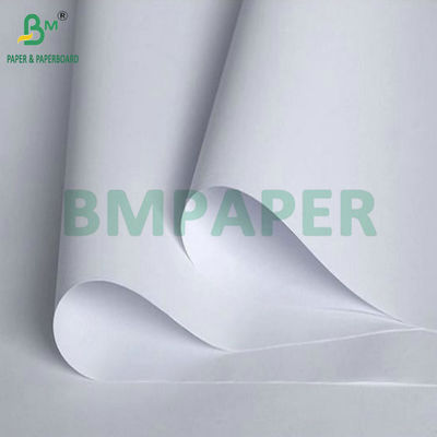 36' x 500ft 3' Core Format CAD Inkjet Paper Roll Untuk Mencetak Rencana Arsitektur