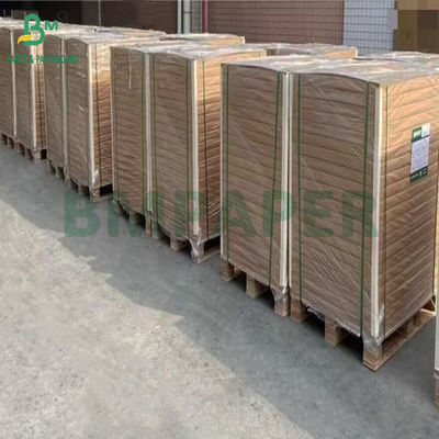 Daur ulang halus 350gm + 20g Satu sisi PE Lapisan White Foodboard 900mm