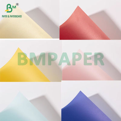 Kertas Tracing Warna 110gsm 787mm Kali 1092mm Kertas Perak Emas Mutiara Semi-Tembus