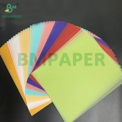 Kertas Tracing Warna 110gsm 787mm Kali 1092mm Kertas Perak Emas Mutiara Semi-Tembus