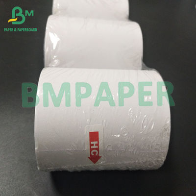 48gsm 3 1/8 &quot;x 260&quot; Putih Termal Keterangan Kertas Jumbo Roll untuk ATM Kartu Kredit