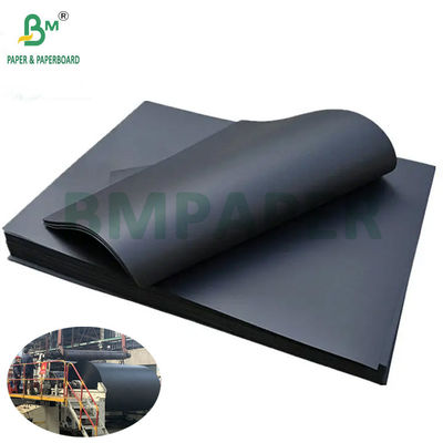 300gm All Black Kraft Board Lembar kertas padat Album Karton Tahan Lipat