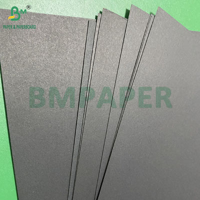 300gm All Black Kraft Board Lembar kertas padat Album Karton Tahan Lipat