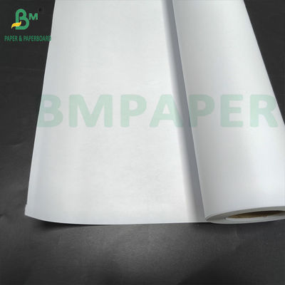 Gulung kertas gambar putih 20# 48 In X 50 Yds CAD Bond Paper Uncoated