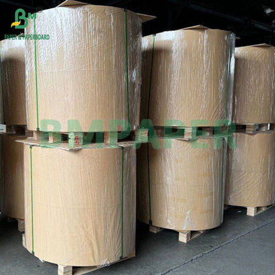 48gm Food Grade Resistant Breach dan Oil Proof Brownish Color Cake Tray Paper