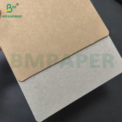Ultra Hard Smooth Kraft Chipboard Paper 1.5mm Bahan Daur Ulang