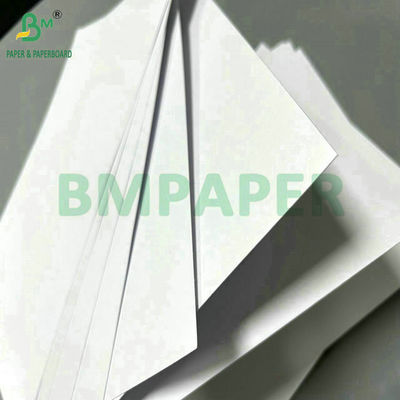 220 gram 240 gram Putih Plain Offset Printing Uncoat Paper Untuk kantong kertas 95 x 130cm