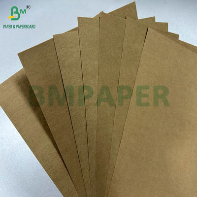Tinggi kekuatan air mata 250 gram 270 gram Brown Kraft Liner Untuk Kartu Hadiah 61 x 86cm