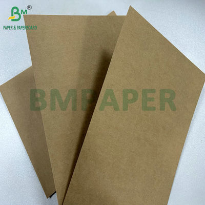 Tinggi kekuatan air mata 250 gram 270 gram Brown Kraft Liner Untuk Kartu Hadiah 61 x 86cm