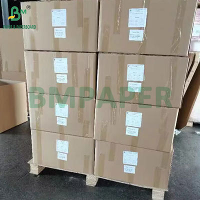 24gsm 28gsm Straw Wrapping Paper Rolls Logo Perusahaan Desain kustomisasi