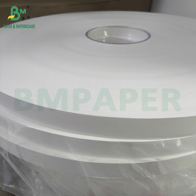 Custom Logo Printing Drinking Straw Wrapping Paper 28gsm Kemasan individu