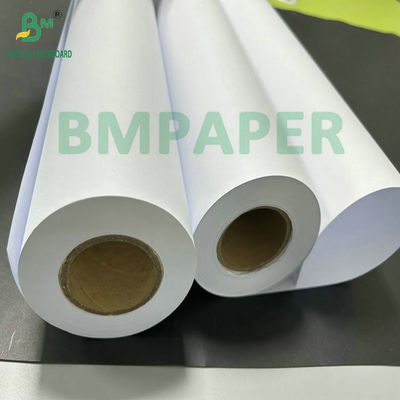 80 gram kertas pengikat roll teknik putih tidak dilapisi dengan 36 inci x 50 yard 2 &quot; inti