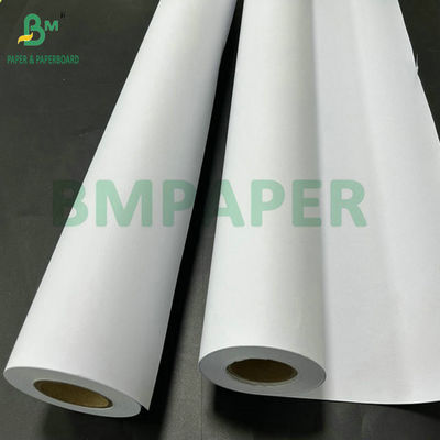 80 gram kertas pengikat roll teknik putih tidak dilapisi dengan 36 inci x 50 yard 2 &quot; inti