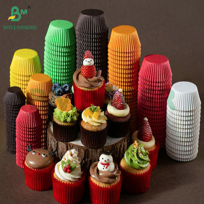 600mm Lebar Gulung 25gsm 30gsm Putih Kraft Paper Untuk Kue Baking Paper