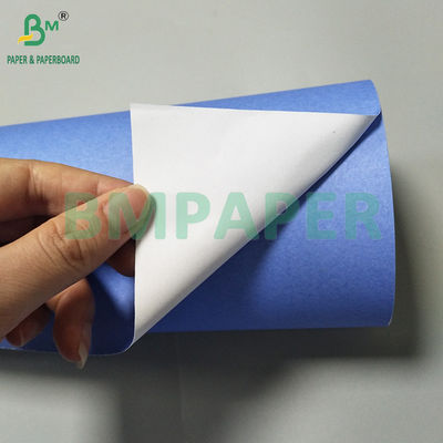 20LB 24&quot; Single Side Cerah Biru Ungu CAD Plotter Teknik Ikatan kertas gulung