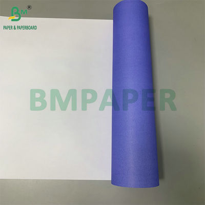 24' X 150ft Satu sisi Ungu Biru 20lb CAD Bond Paper Roll 2' Inti