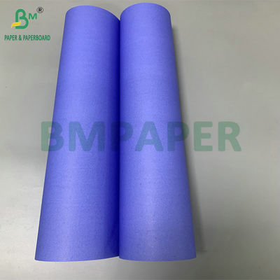 24' X 150ft Satu sisi Ungu Biru 20lb CAD Bond Paper Roll 2' Inti