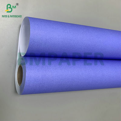24' X 150ft Satu sisi Ungu Biru 20lb CAD Bond Paper Roll 2' Inti