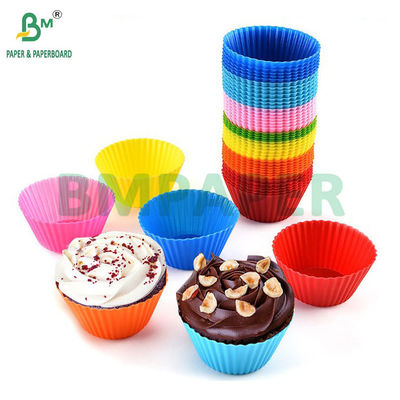 40g Warna Cupcake Liner Kertas Cetakan Kertas Untuk Muffin Holder Bahan baku