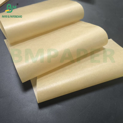 Brown Putih 40g Non Stick Baking Paper Silikon Oven Baking Liner Paper