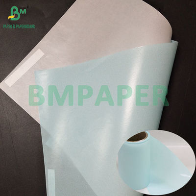 50g Putih Dan Biru Kertas Kaca Bertahan Minyak Kertas Belakang Self-Adective
