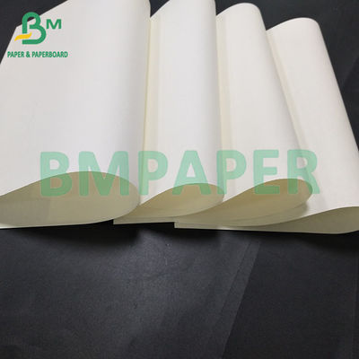 80gm Daur Ulang Pulp Ketebalan Seragam permukaan halus krim kertas bebas kayu untuk notebook