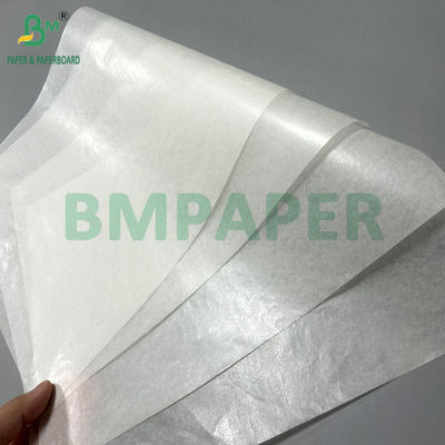 35 gram kertas putih cetak tahan minyak berlapis lilin untuk pembungkus sandwich lembaran A4