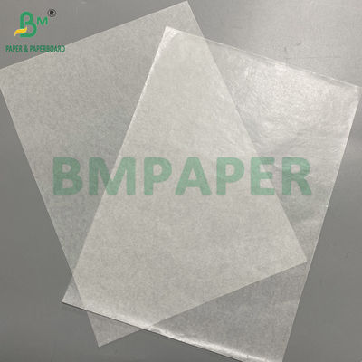 40g 50g Satu sisi Wax Coated Paper Food Grade Wrapping Paper Putih Hitam Kraft Warna Kopi
