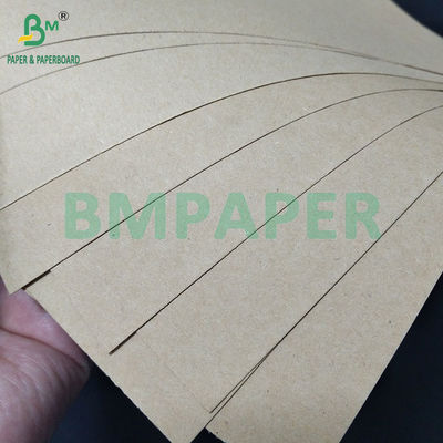 120g Bahan makanan Kekuatan tarik Kertas kraft cokelat untuk kertas kantong