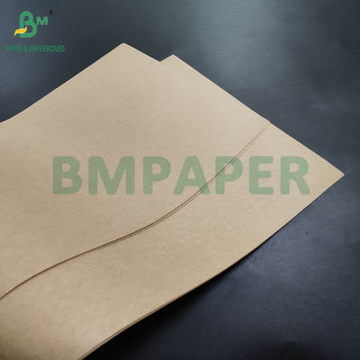 75gm High Porosity Brown Sack Kraft Paper Untuk Kemasan Semen 100 x 69cm