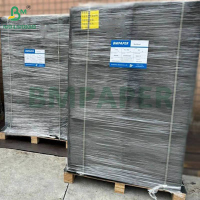 F Flute Kardus bergelombang hitam Untuk membuat kotak hadiah Format papan B1 700x1000Mm