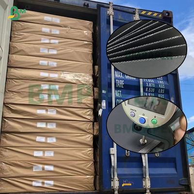 F Flute Kardus bergelombang hitam Untuk membuat kotak hadiah Format papan B1 700x1000Mm