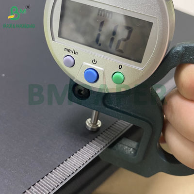F Flute Kardus bergelombang hitam Untuk membuat kotak hadiah Format papan B1 700x1000Mm