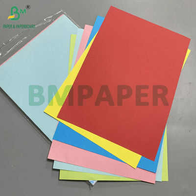 70gm 80gm Kertas berwarna A4 Ukuran hukum 8,5*11 inci 100 lembar 10 warna