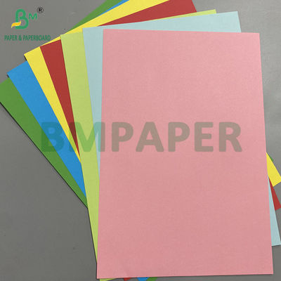 70gm 80gm Kertas berwarna A4 Ukuran hukum 8,5*11 inci 100 lembar 10 warna