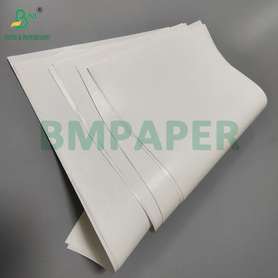 65gm 70gm Waterproof White Beer Label Paper 70 x 100cm Satu sisi Glossy