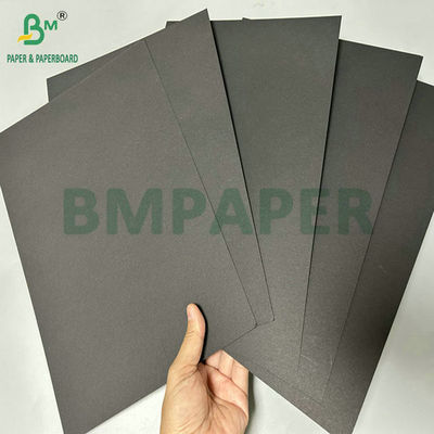 400 gram 450 gram Uncoating Solid Black Pulp Paper Untuk Frame Foto 400 x 400mm