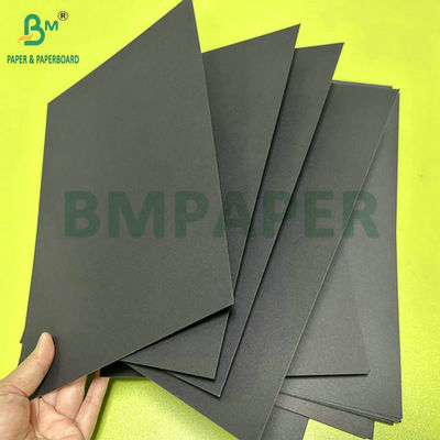 400 gram 450 gram Uncoating Solid Black Pulp Paper Untuk Frame Foto 400 x 400mm
