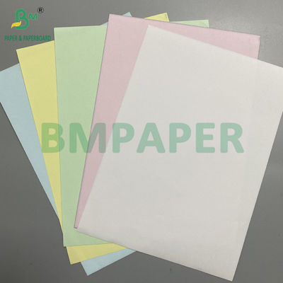 75g Ukuran Surat Digital Karbonless Paper Image Hitam CB Putih CFB CF Biru Kuning Pink Hijau