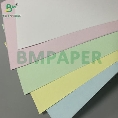 75g Ukuran Surat Digital Karbonless Paper Image Hitam CB Putih CFB CF Biru Kuning Pink Hijau