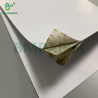 Papan Dupleks tebal dilapisi 2 sisi Putih 1.0mm 0.8mm 0.7mm 31x43inch