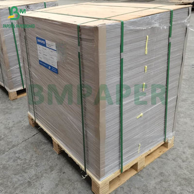 Papan Dupleks tebal dilapisi 2 sisi Putih 1.0mm 0.8mm 0.7mm 31x43inch