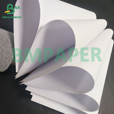 80GSM Uncoated Putih CAD Bond Plotter Paper Untuk Konstruksi Gambar