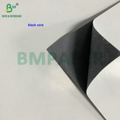 310gsm Opacitas Tinggi Kardus Inti Hitam Untuk Kartu Main High-End