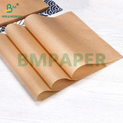 Non Stick 40GSM Parchment Baking Paper Untuk Barbecue Tray Liner 470 x 740mm