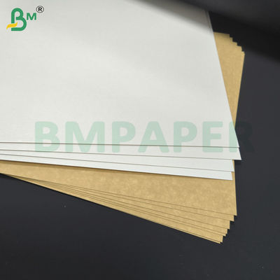 Food Grade 270g Brown Back White Top Coated Duplex Board Untuk Food Box