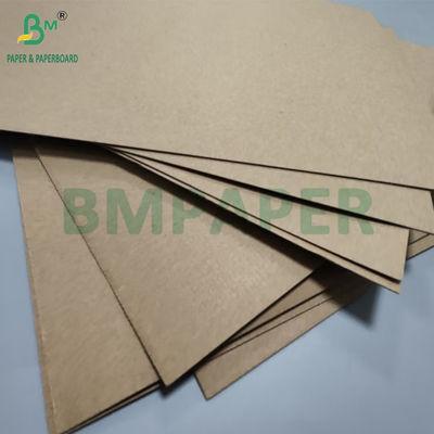 Kraft Brown Corrugated Paper Board N Flute Untuk Kemasan Logistik 70 X 100cm
