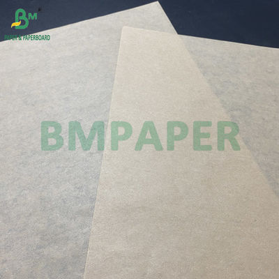 35gsm 40gsm Mesin Kaca Brown Kraft Paper MGBK Kembali Kraft Paper Satu Sisi Glossy