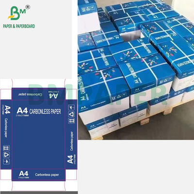 60gm 70gm Karbonless Paper A4 NCR Paper Invoice Receipt Sheets Multi Color